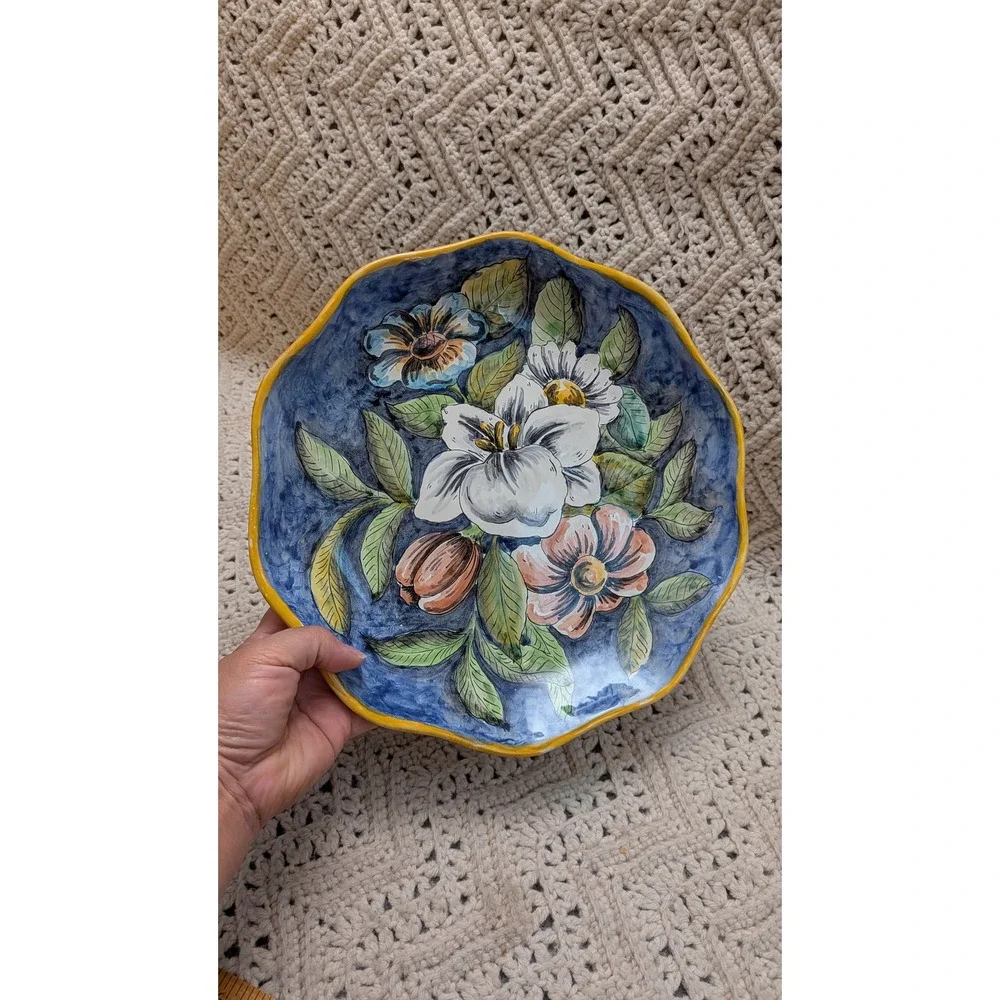 Mayolica Santa Rosa hand painted
